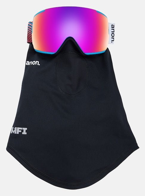 Anon M5 Goggles & MFI Face Mask & Spare Lens 024 Waves / Perceive Sun Red Lens - Elevation107