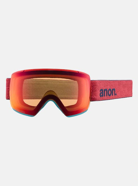 Anon M5 Goggles & MFI Face Mask & Spare Lens 2024 Coral / Perceive Sun Bronze Lens - Elevation107