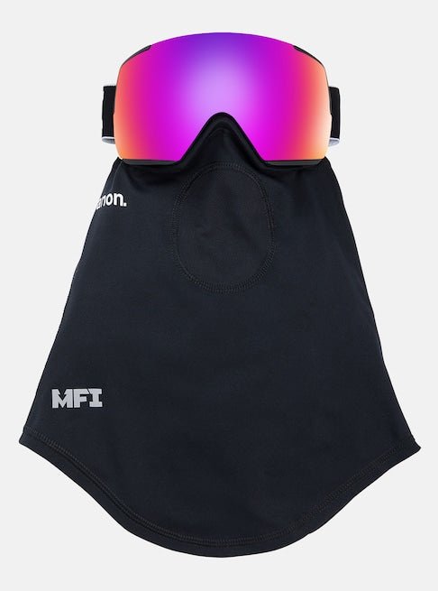 Anon M5S Goggles & MFI Face Mask & Spare Lens 2024 Black / Perceive Sun Red Lens - Elevation107