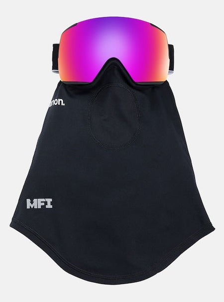 Anon M5S Goggles & MFI Face Mask & Spare Lens 2024 Black / Perceive Sun Red Lens - Elevation107