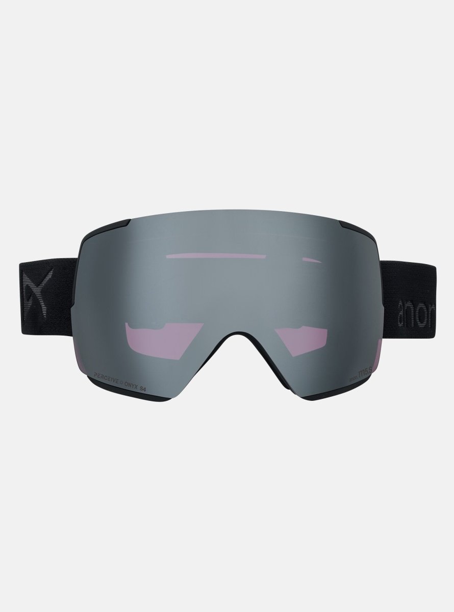 Anon M5S Goggles & MFI Face Mask & Spare Lens - Smoke / Perceive Sunny Onyx Lens - Elevation107