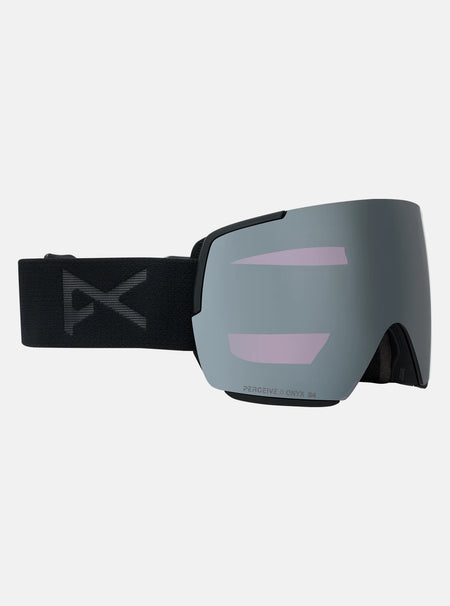 Anon M5S Goggles & MFI Face Mask & Spare Lens - Smoke / Perceive Sunny Onyx Lens - Elevation107