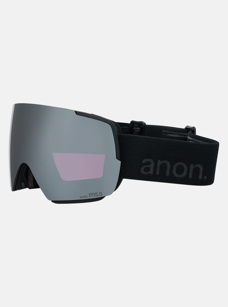 Anon M5S Goggles & MFI Face Mask & Spare Lens - Smoke / Perceive Sunny Onyx Lens - Elevation107