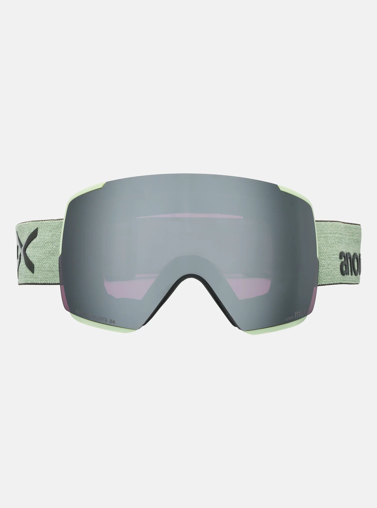 Anon M5S Goggles & MFI Face Mask & Spare Lens - Soft Sage / Perceive Sunny Onyx Lens - Elevation107