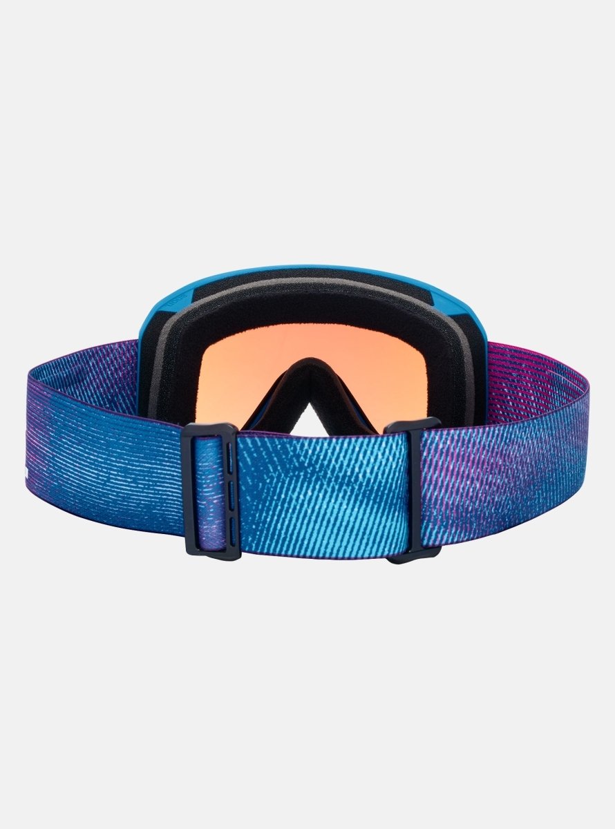 Anon Nesa Goggles & Spare Lens - Pink Denim / Perceive Variable Blue Lens - Low Bridge Fit - Elevation107