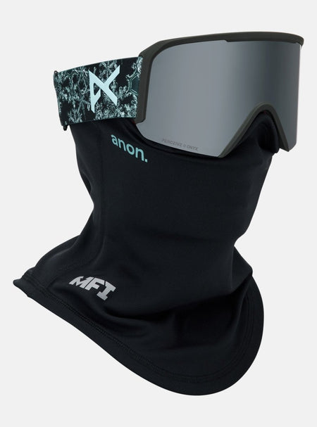 Anon Nesa Goggles & Spare Lens - Snow Flurry / Perceive Sunny Onyx Lens - Low Bridge Fit - Elevation107