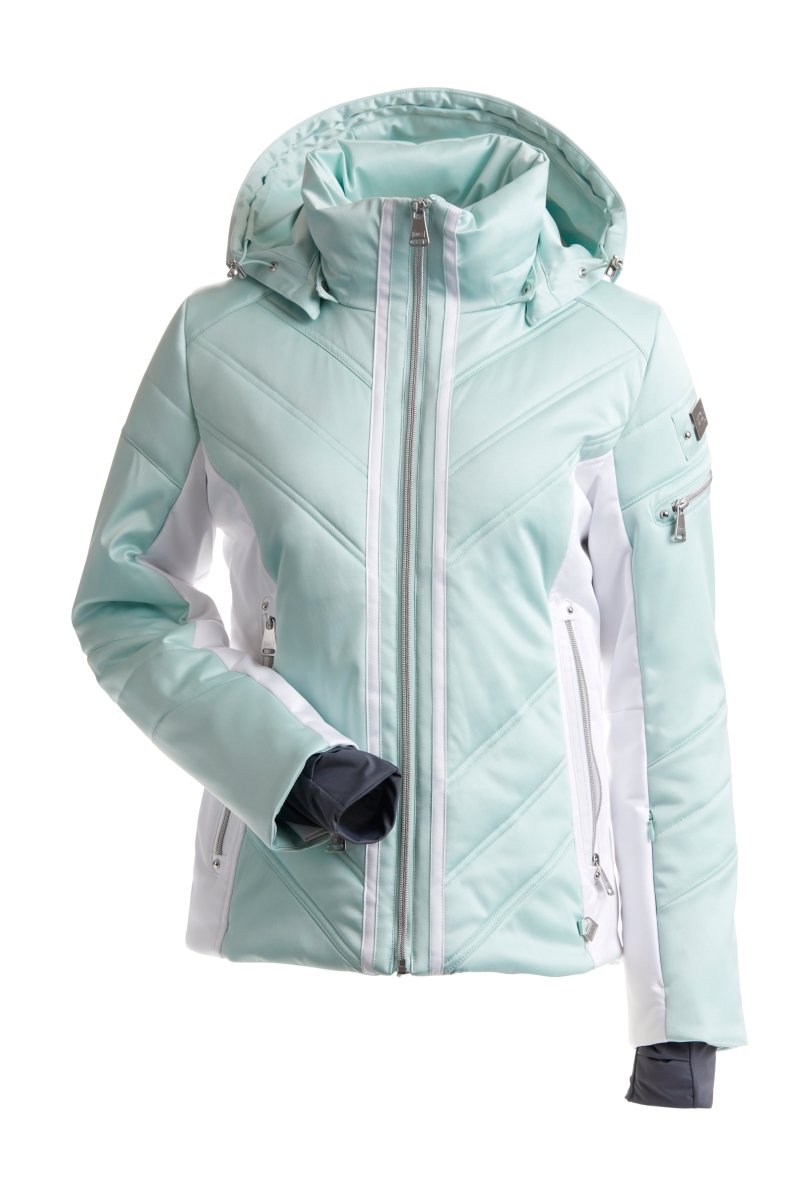 Nils St Anton Jacket Womens 2025 Mint / White - Elevation107