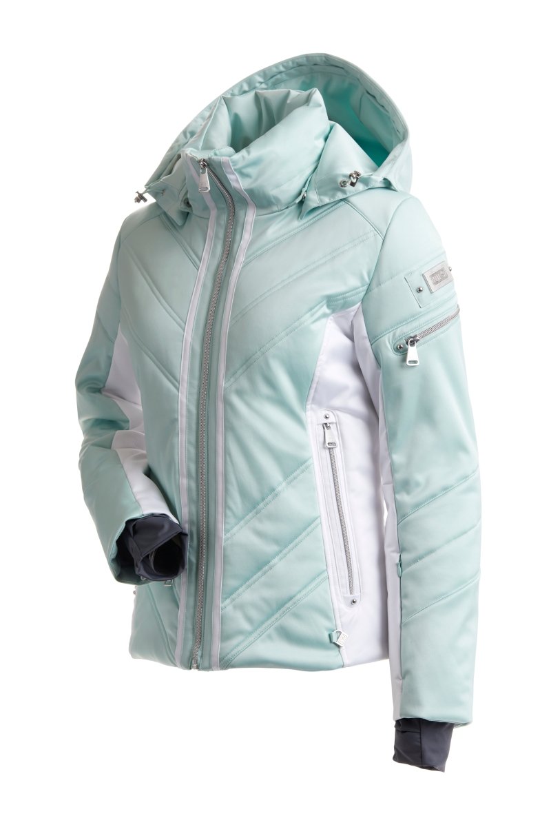 Nils St Anton Jacket Womens 2025 Mint / White - Elevation107