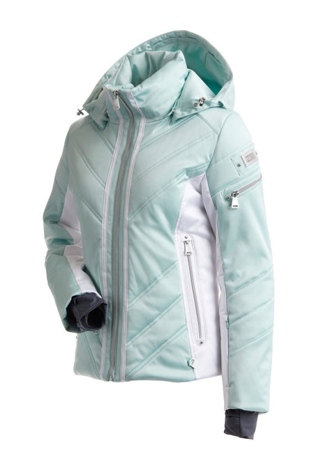 Nils St Anton Jacket Womens 2025 Mint / White - Elevation107