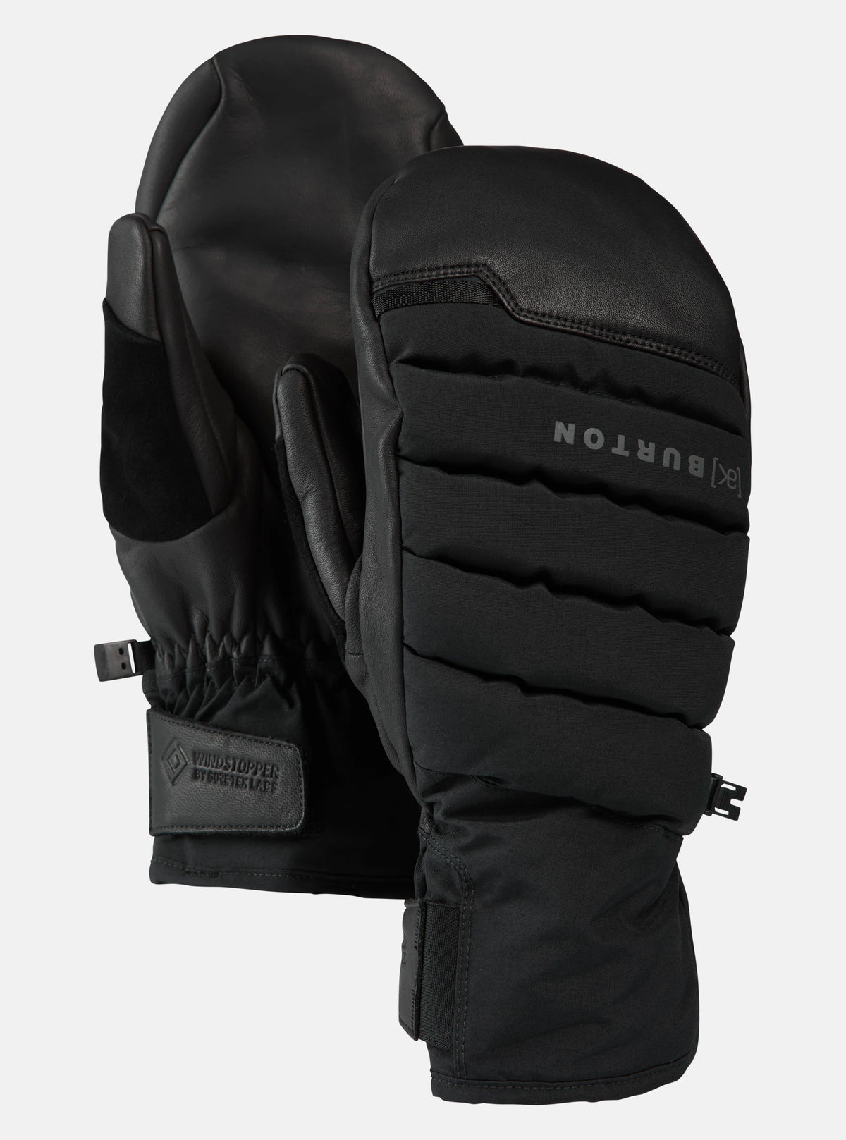Burton [ak] Windstopper Oven Mittens 2026 Black - Elevation107