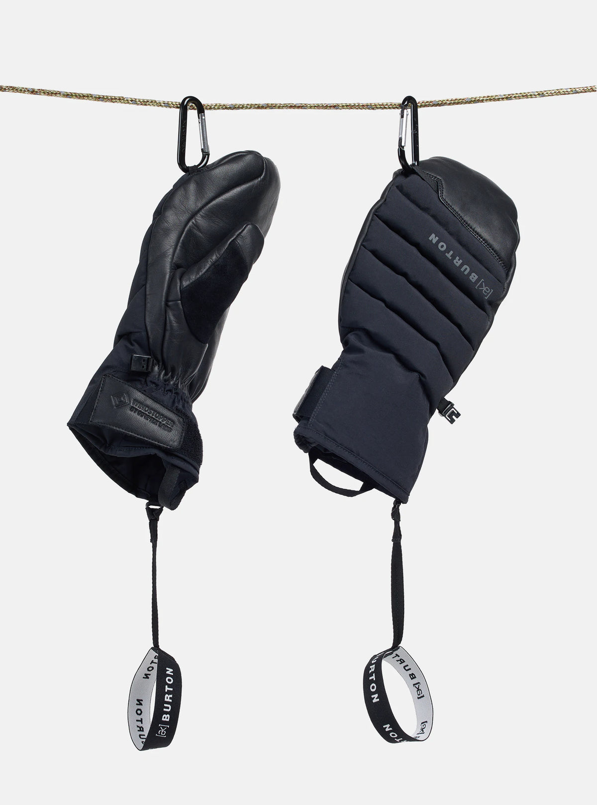 Burton [ak] Windstopper Oven Mittens 2026 Black - Elevation107