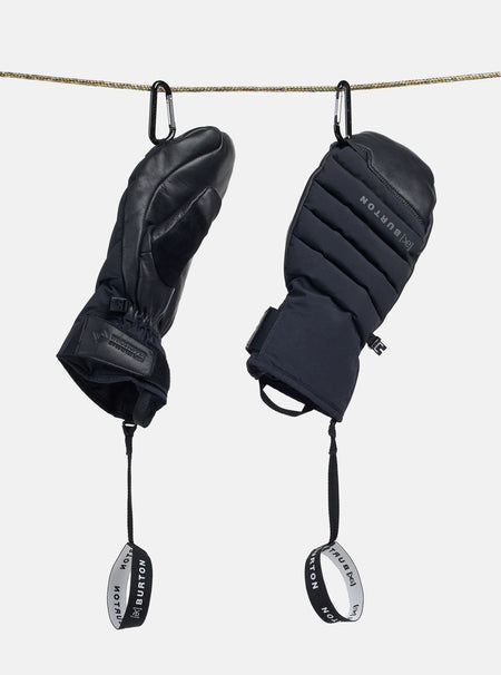 Burton [ak] Windstopper Oven Mittens 2026 Black - Elevation107