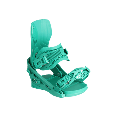 Flux XF Snowboard Bindings Womens 2026 Green - Elevation107