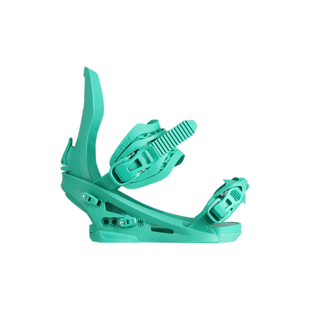 Flux XF Snowboard Bindings Womens 2026 Green - Elevation107