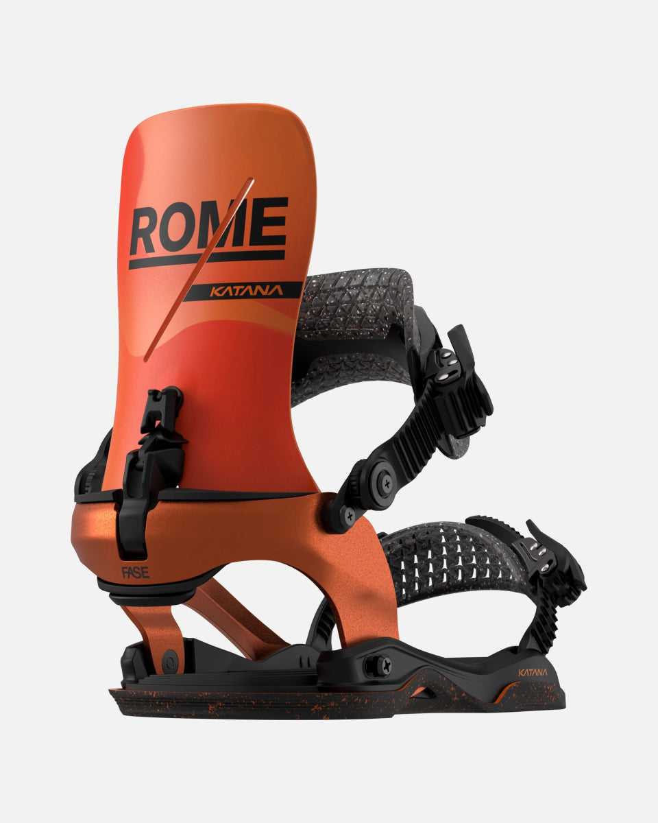 Rome Katana Asym Wrap FASE Snowboard Bindings 2026 Team - Elevation107