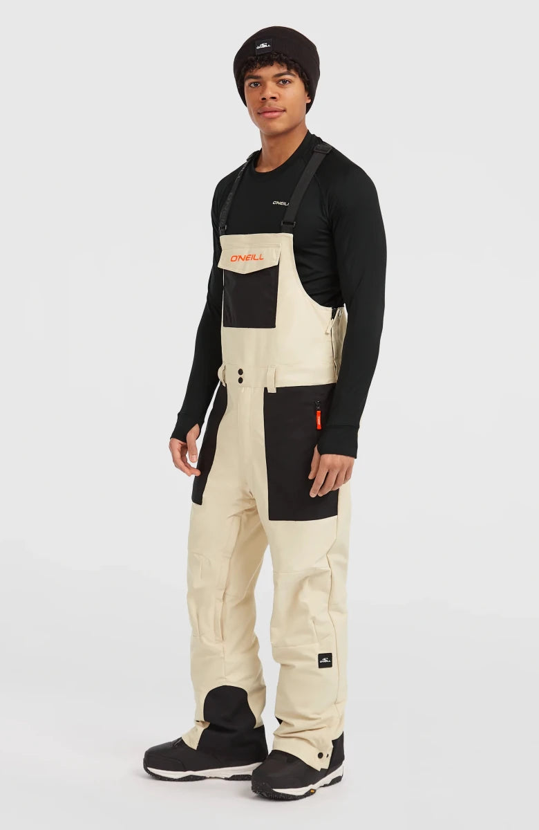 O'Neill Peak Bib Pants Mens 2026 Macaron Colour Block - Elevation107