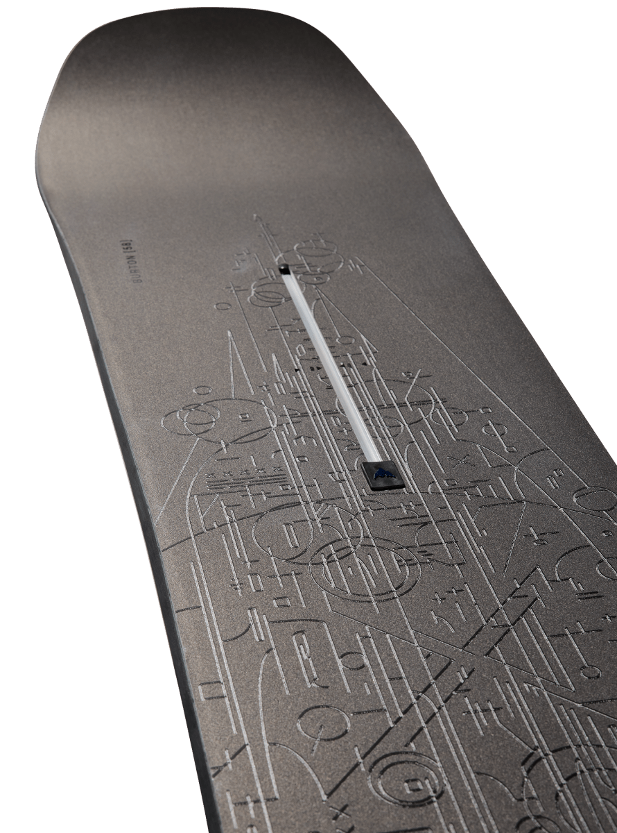 Burton Custom X Mens Snowboard 2027 Etched - Elevation107