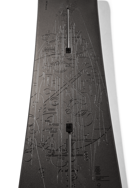 Burton Custom X Mens Snowboard 2027 Etched - Elevation107