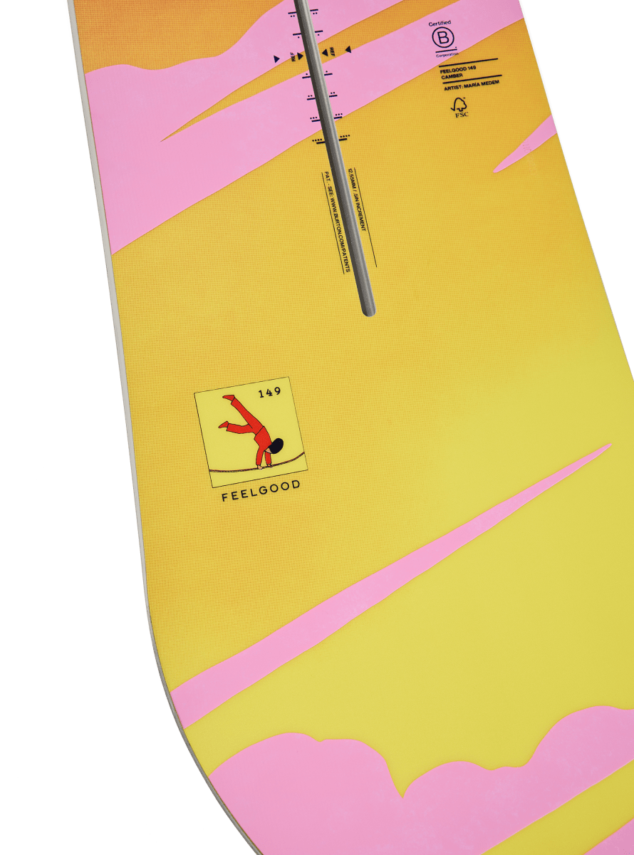 Burton Feelgood Womens Snowboard 2027 Tight Rope - Elevation107