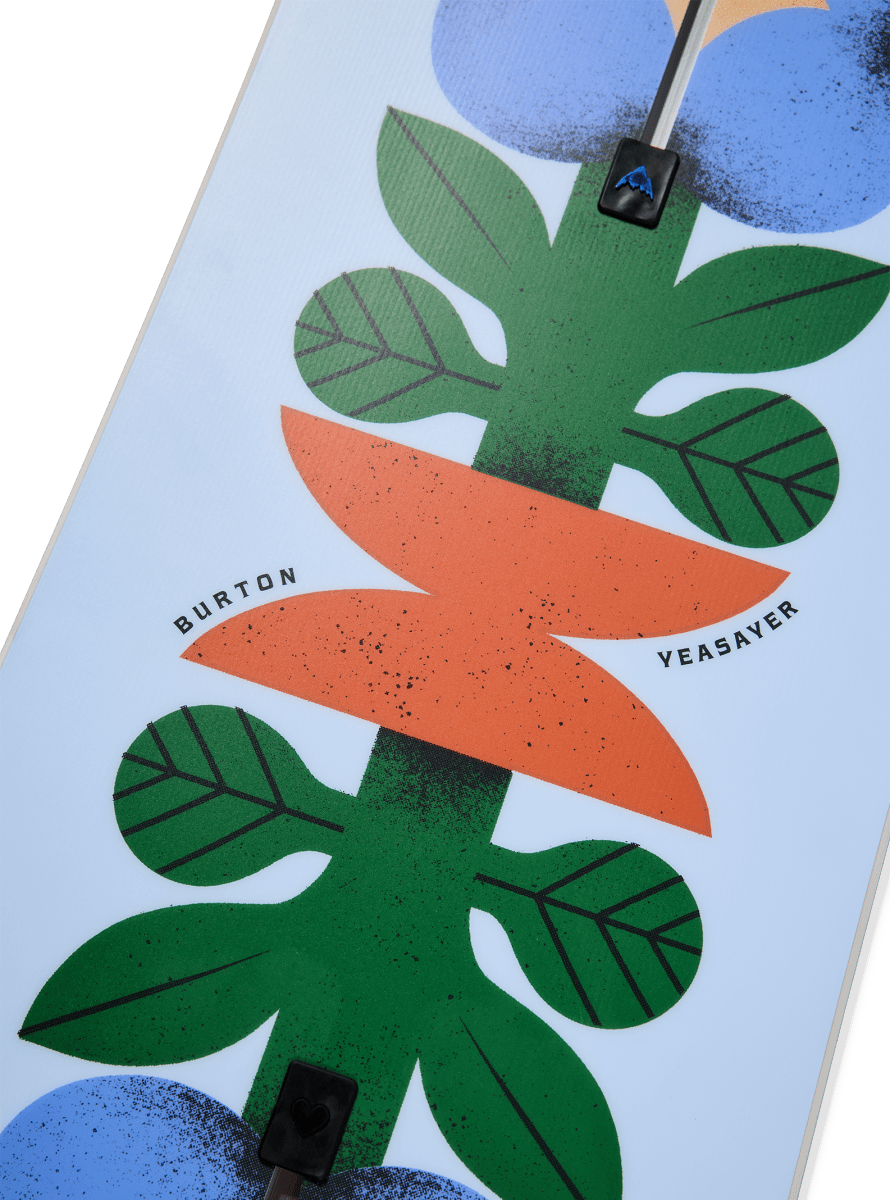 Burton Yeasayer Womens Snowboard 2027 Flora - Elevation107