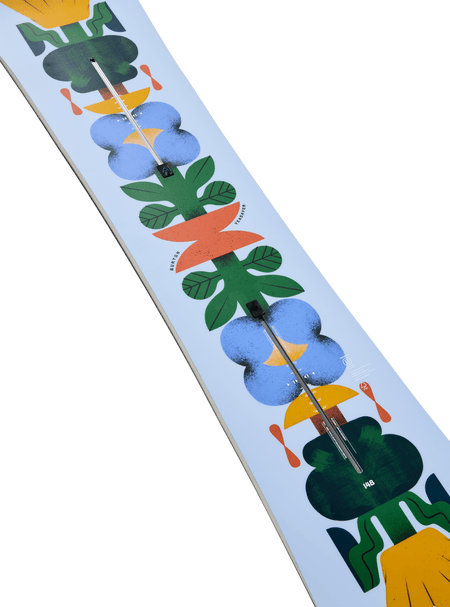 Burton Yeasayer Womens Snowboard 2027 Flora - Elevation107