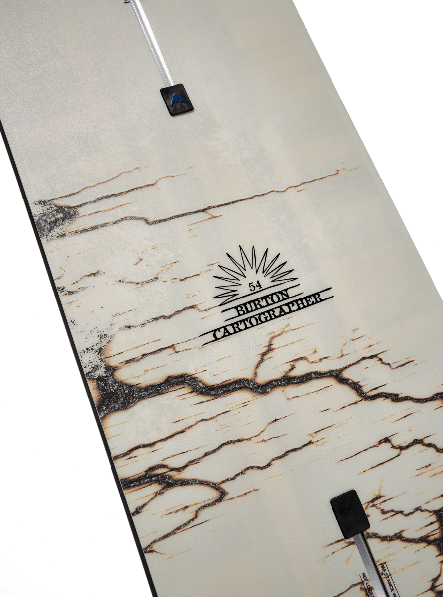 Burton Cartogapher Snowboard 2027 Fractal Burning - Elevation107