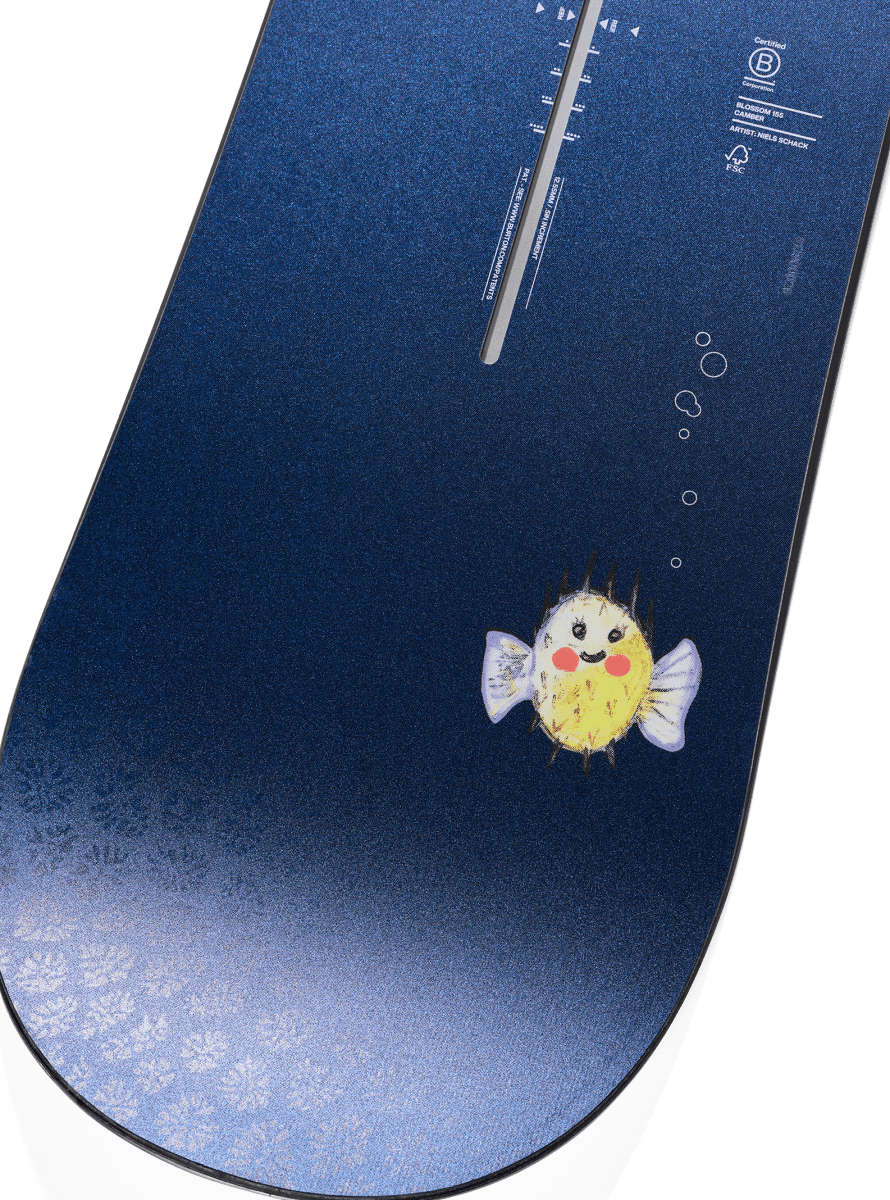 Burton Blossom Snowboard 2027 Sea Horse - Elevation107