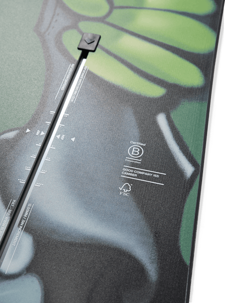 Burton Good Company Snowboard 2027 Alien - Elevation107