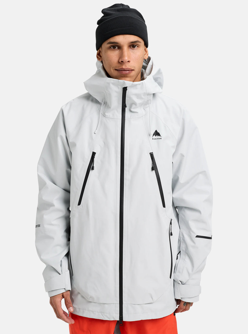 Burton Men's Reserve GORE-TEX 2L Jacket 2026 Grey Cloud