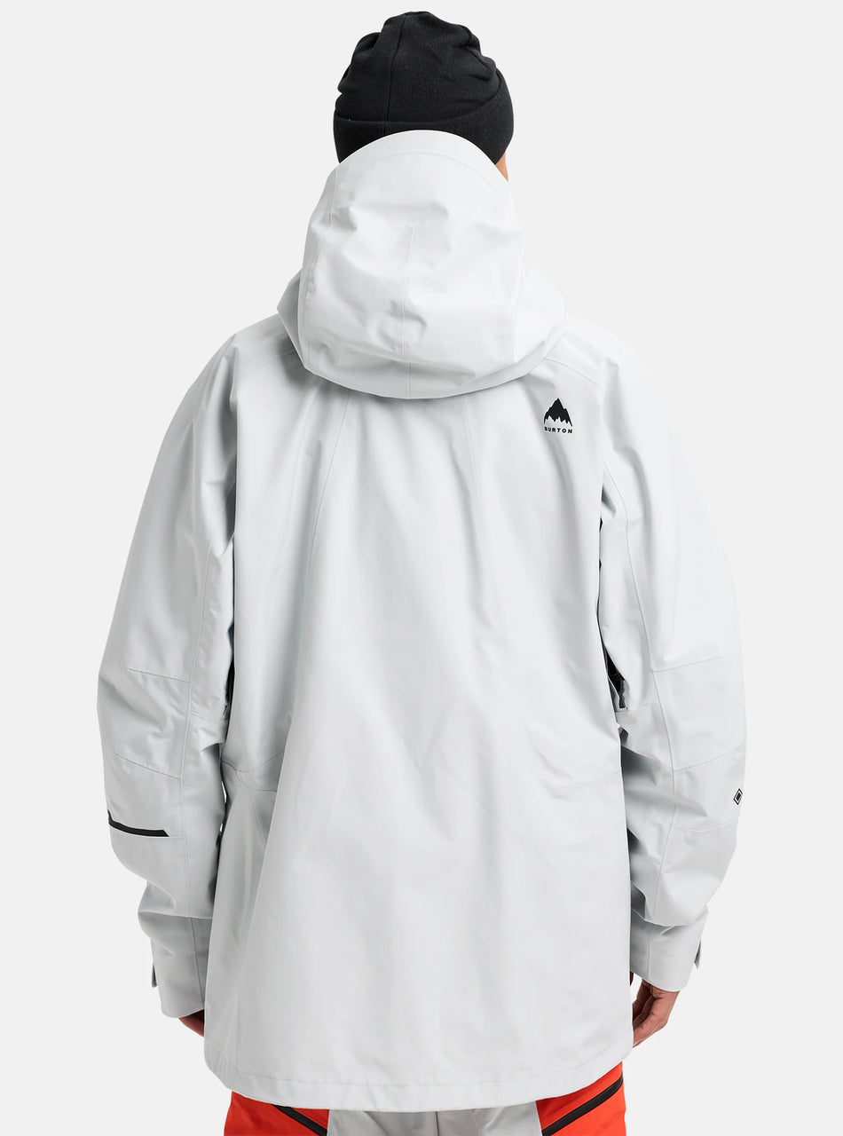 Burton Men's Reserve GORE-TEX 2L Jacket 2026 Grey Cloud