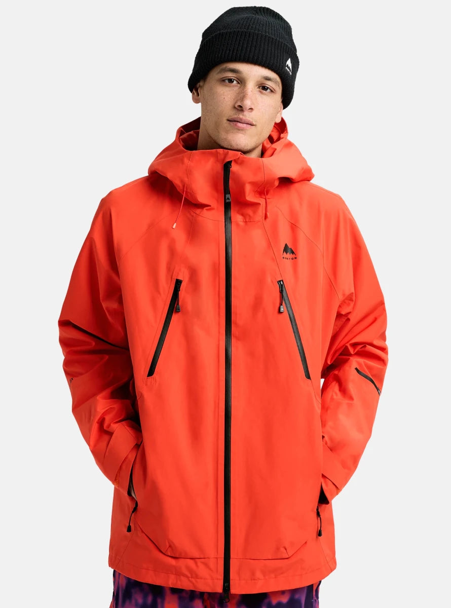 Burton Men's Reserve GORE - TEX 2L Jacket 2026 Fiesta Red - Elevation107