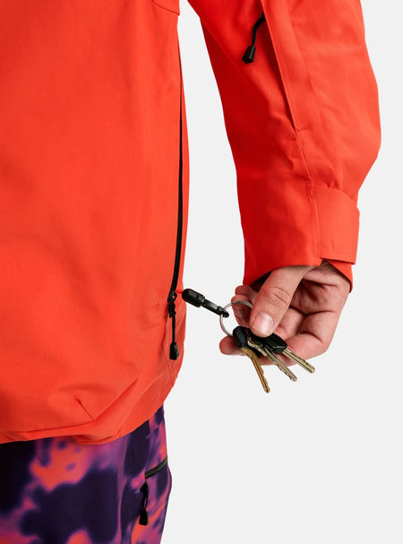 Burton Men's Reserve GORE - TEX 2L Jacket 2026 Fiesta Red - Elevation107