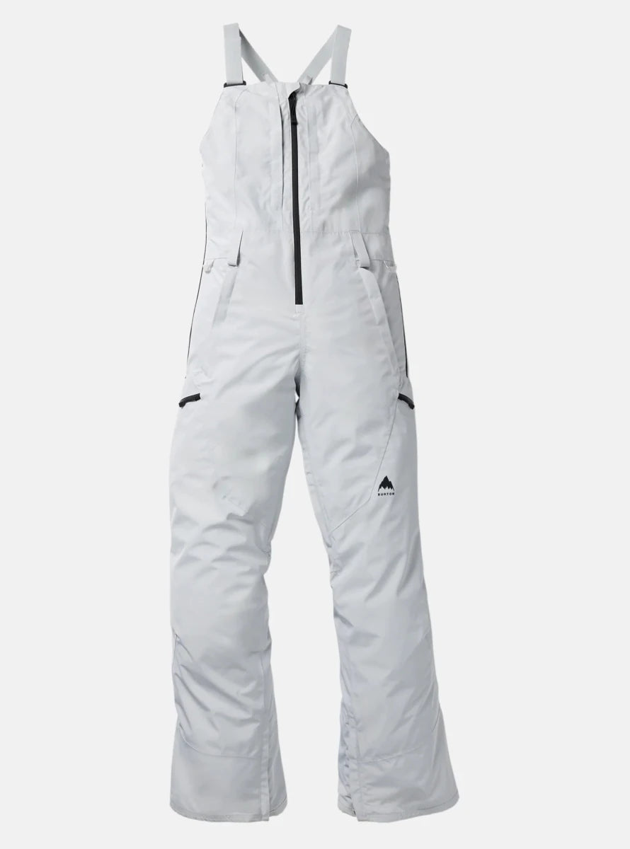 Burton Women's Reserve GORE - TEX 2L Bib Pants 2026 Grey Cloud - Elevation107