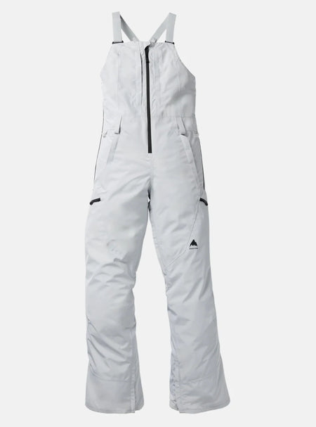 Burton Women's Reserve GORE - TEX 2L Bib Pants 2026 Grey Cloud - Elevation107