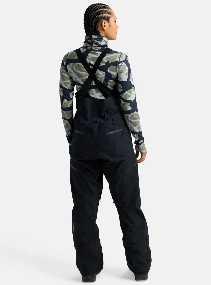 Burton Women's Reserve GORE - TEX 2L Bib Pants 2026 Black - Elevation107
