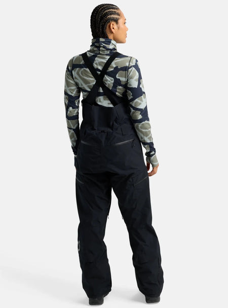 Burton Women's Reserve GORE - TEX 2L Bib Pants 2026 Black - Elevation107
