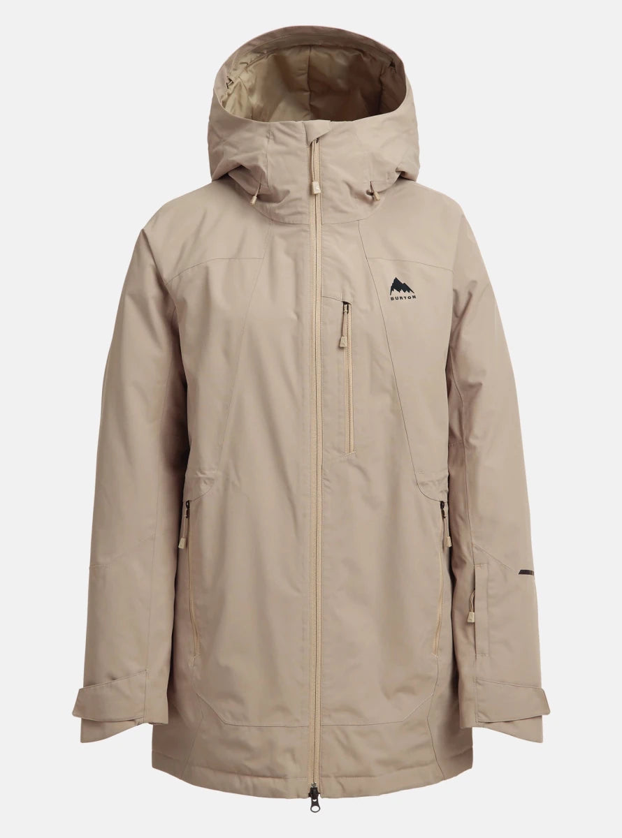 Burton Women's Reserve 2L Insulated Jacket 2026 Sumiit Taupe - Elevation107
