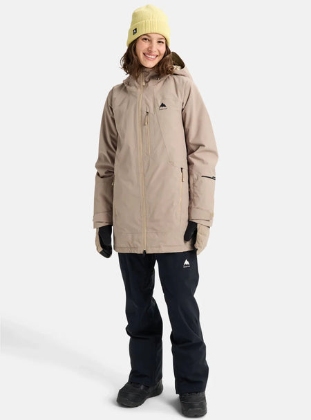 Burton Women's Reserve 2L Insulated Jacket 2026 Sumiit Taupe - Elevation107
