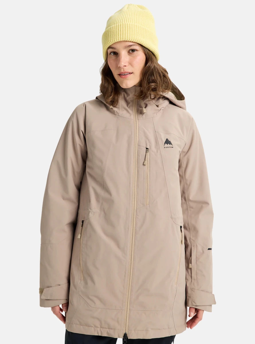 Burton Women's Reserve 2L Insulated Jacket 2026 Sumiit Taupe - Elevation107