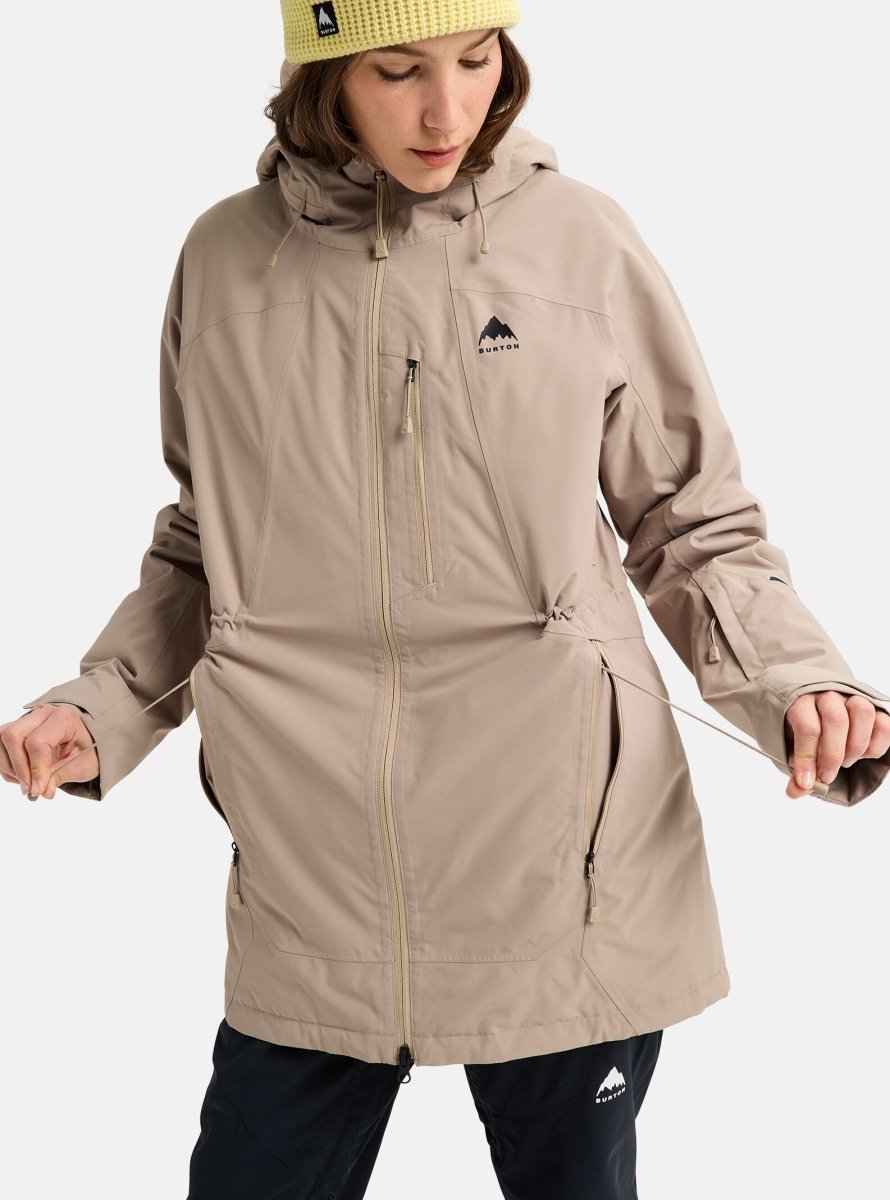 Burton Women's Reserve 2L Insulated Jacket 2026 Sumiit Taupe - Elevation107