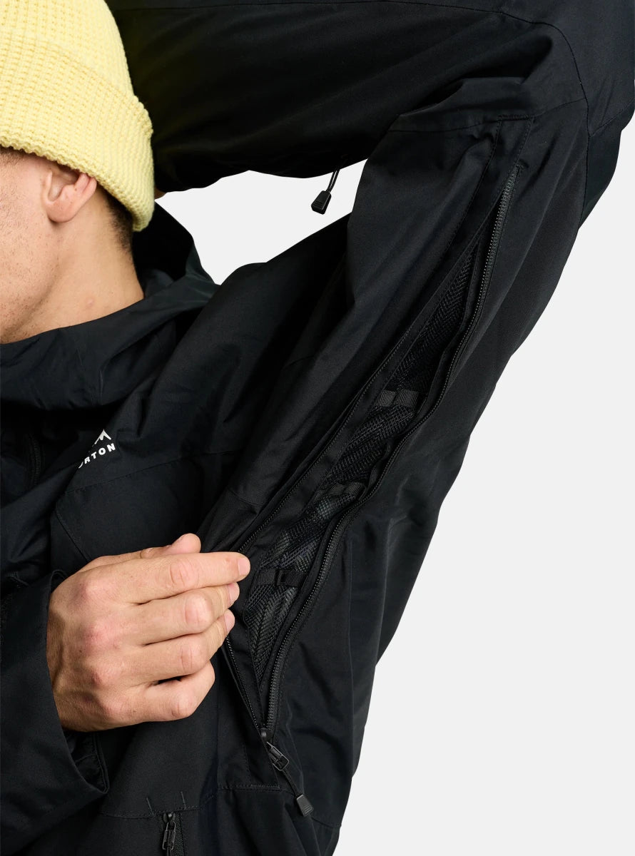 Burton Men's Reserve 2L Jacket 2026 Black - Elevation107