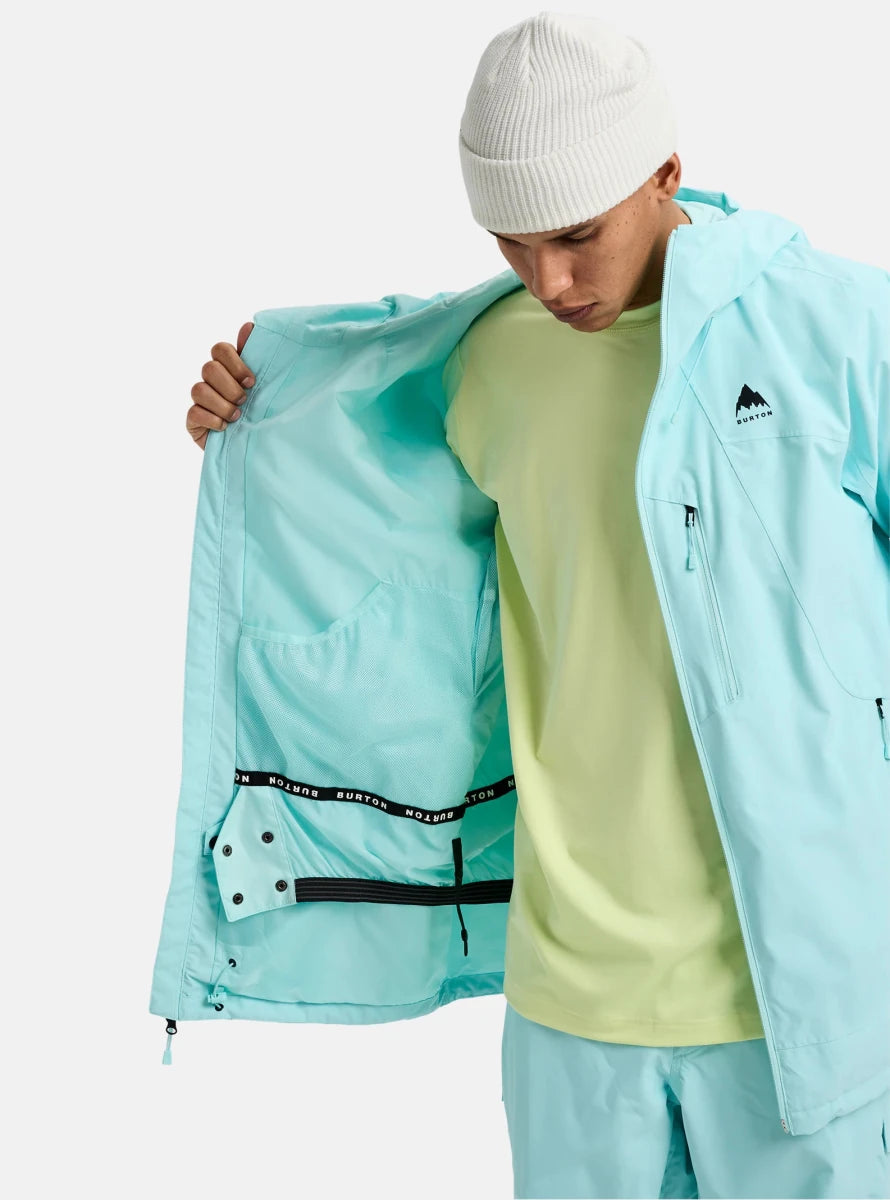 Burton Men's Reserve 2L Jacket 2026 Light Teal - Elevation107