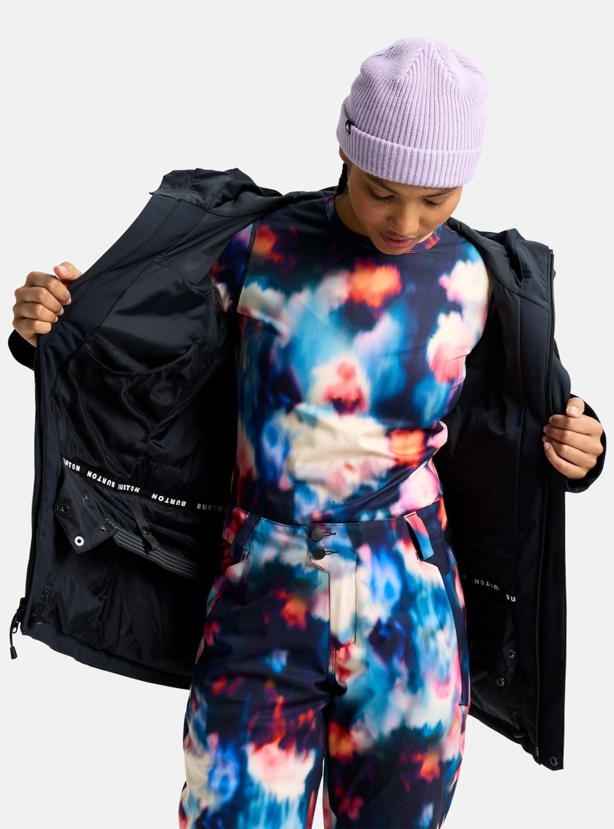 Burton Women's Reserve 2L Insulated Stretch Jacket 2026 Black - Elevation107