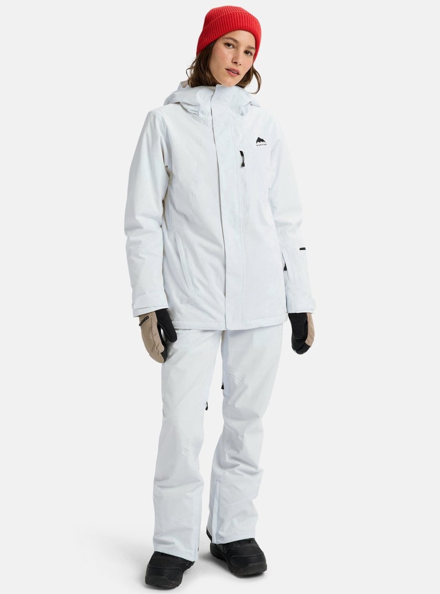 Burton Women's Reserve 2L Insulated Stretch Jacket 2026 Stout White - Elevation107