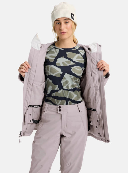 Burton Women's Reserve 2L Insulated Stretch Jacket 2026 Washed Lavender - Elevation107