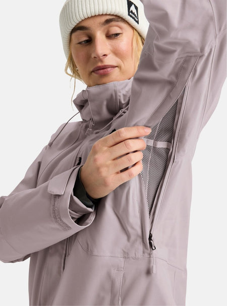 Burton Women's Reserve 2L Insulated Stretch Jacket 2026 Washed Lavender - Elevation107