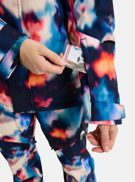 Burton Women's Reserve 2L Insulated Stretch Jacket 2026 Floral Blur - Elevation107