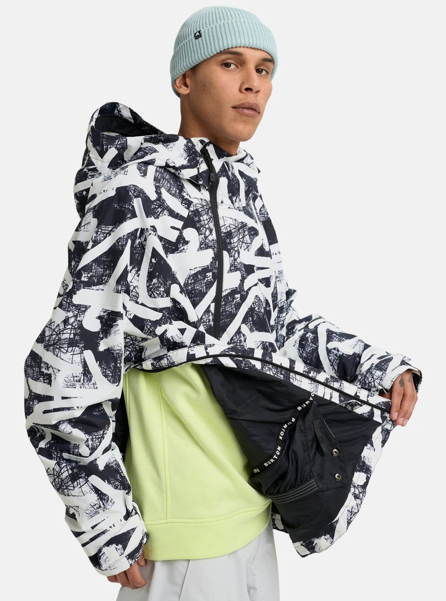 Burton Men's Reserve 2L Relaxed Anorak Jacket 2026 City Streets - Elevation107