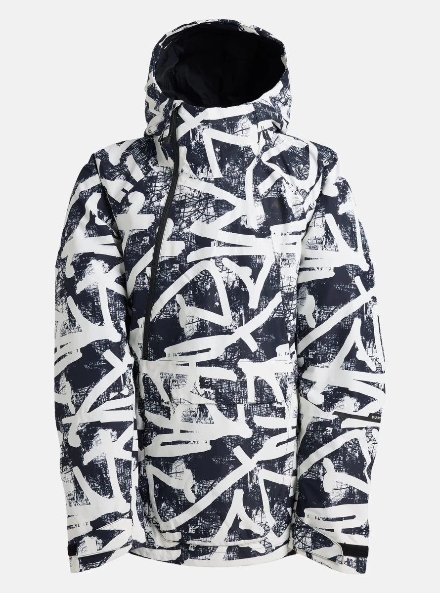 Burton Men's Reserve 2L Relaxed Anorak Jacket 2026 City Streets - Elevation107