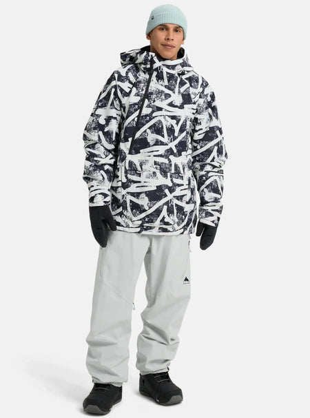 Burton Men's Reserve 2L Relaxed Anorak Jacket 2026 City Streets - Elevation107